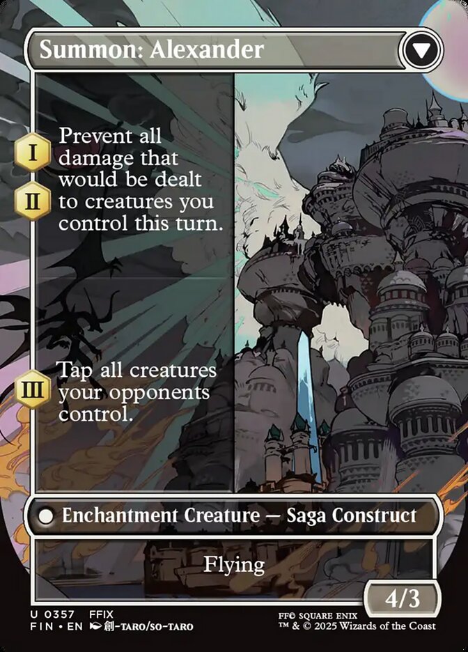 Crystal Fragments // Summon: Alexander (357) - Final Fantasy (FIN)