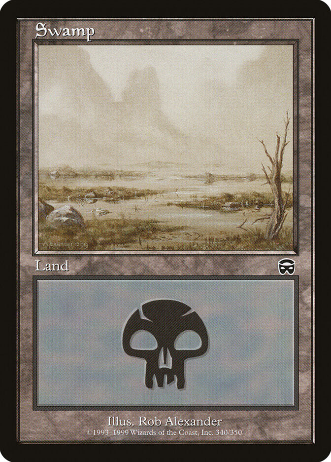Swamp (340) - Mercadian Masques (MMQ)