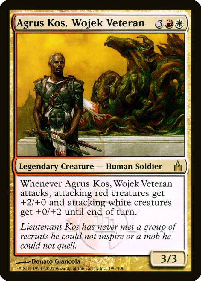 Agrus Kos, Wojek Veteran (190) - Ravnica: City of Guilds (RAV)