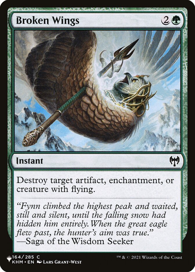 Broken Wings (KHM-164) - The List (PLST)