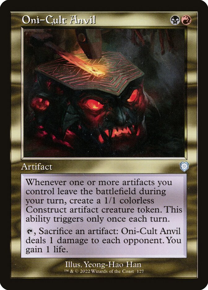 Oni-Cult Anvil (127) - The Brothers' War Commander (BRC)