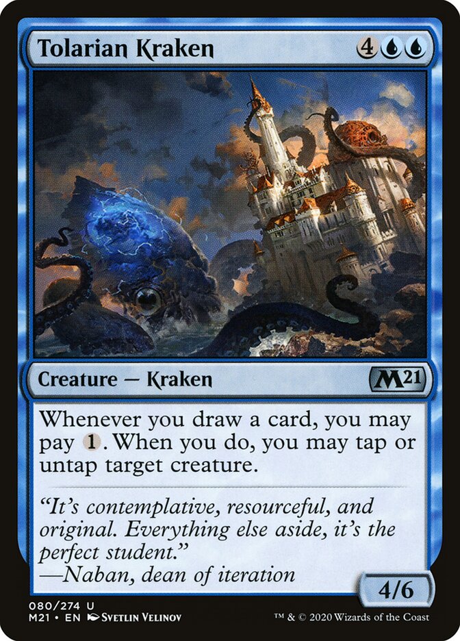 Tolarian Kraken (80) - Core Set 2021 (M21)