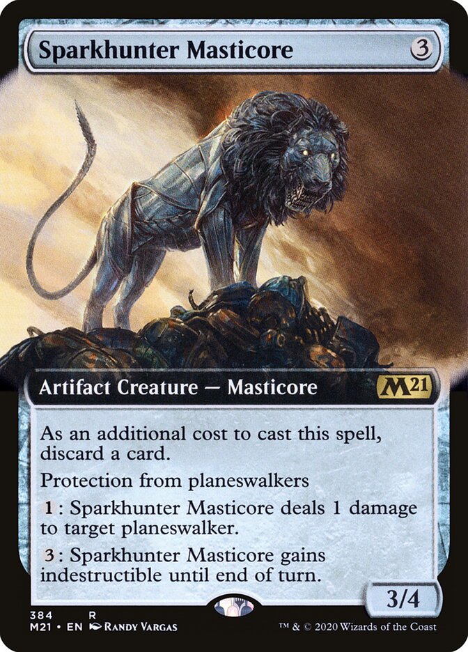 Sparkhunter Masticore (384) - Core Set 2021 (M21)