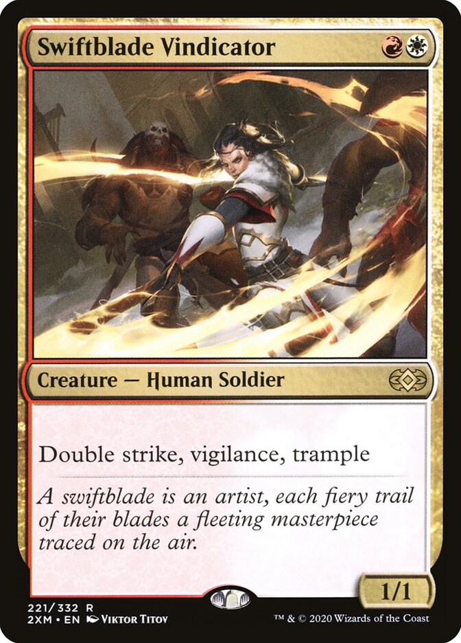 Swiftblade Vindicator (221) - Double Masters (2XM)