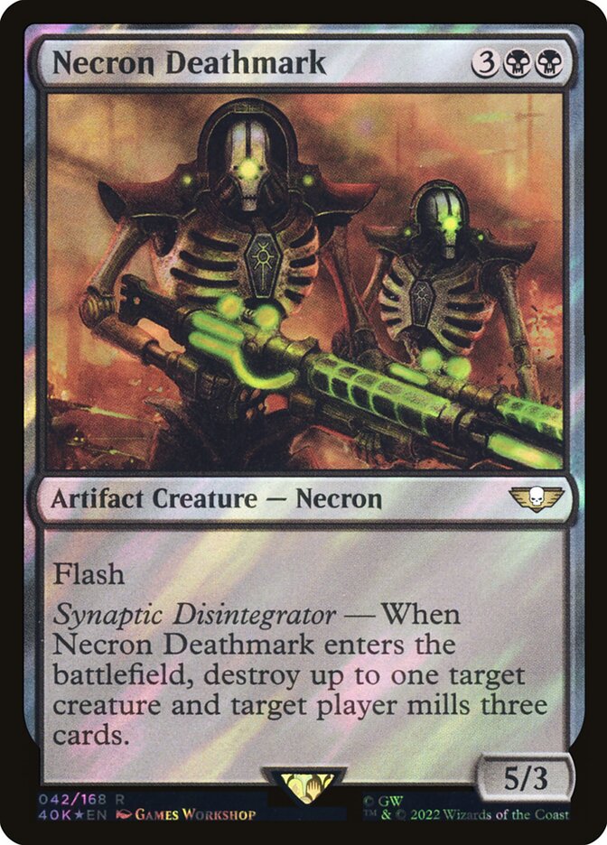 Necron Deathmark (42★) - Warhammer 40,000 Commander (40K)