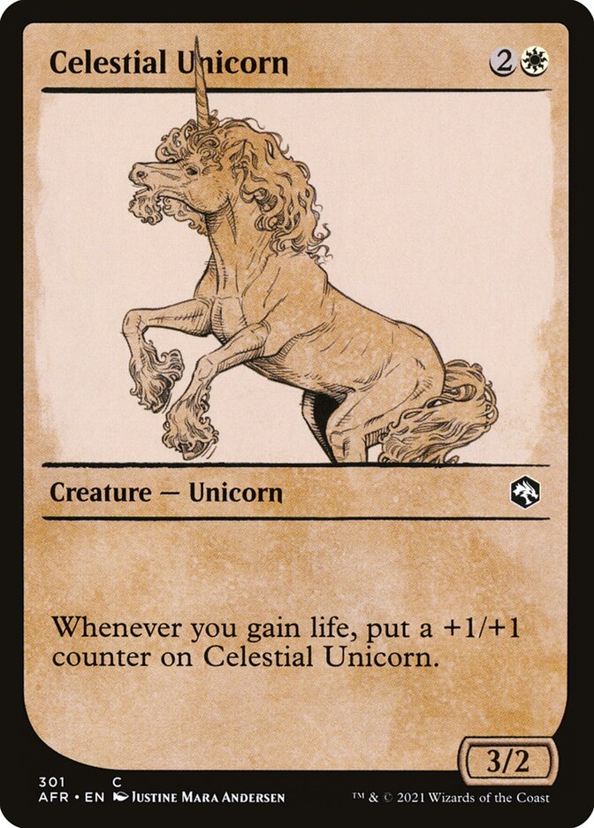 Celestial Unicorn (301) - Adventures in the Forgotten Realms (AFR)