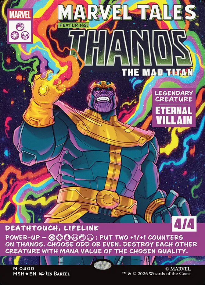 Thanos, the Mad Titan (400) - Marvel Super Heroes (MSH)