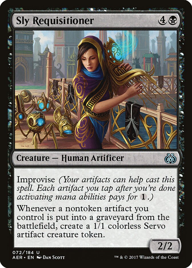 Sly Requisitioner (72) - Aether Revolt (AER)