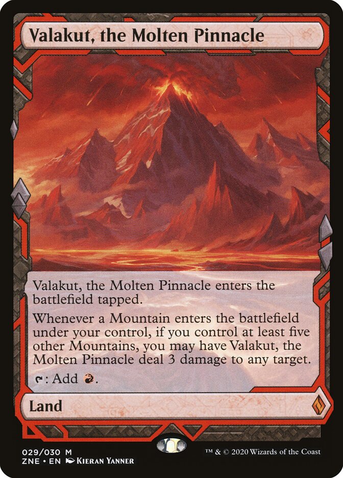 Valakut, the Molten Pinnacle (29) - Zendikar Rising Expeditions (ZNE)