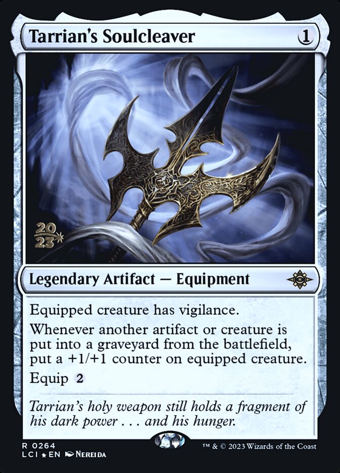 Tarrian's Soulcleaver (264s) - The Lost Caverns of Ixalan Promos (PLCI)