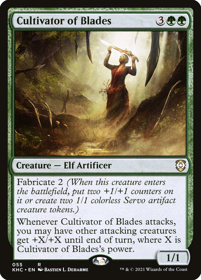 Cultivator of Blades (55) - Kaldheim Commander (KHC)