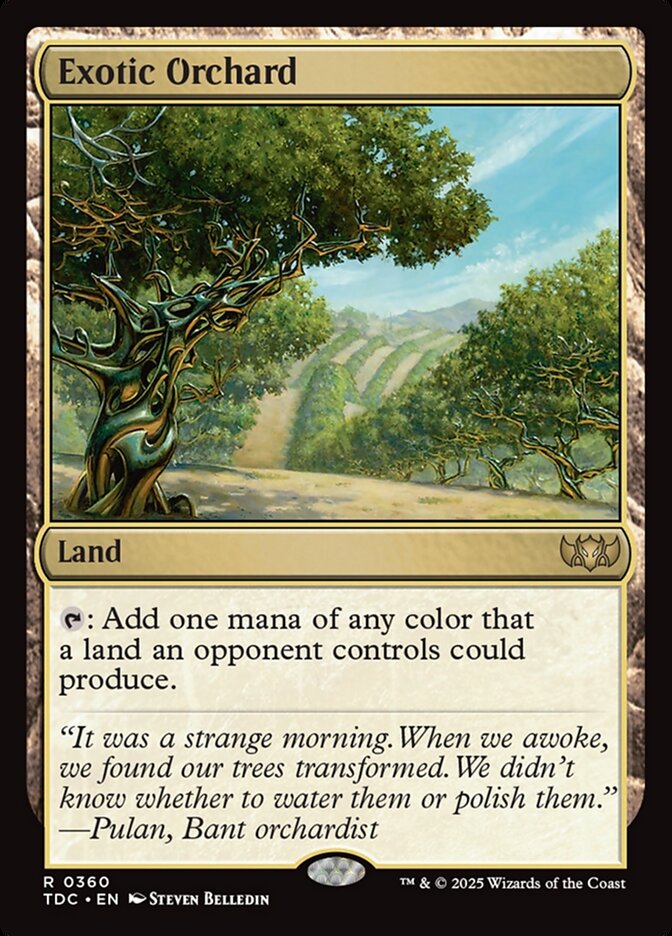 Exotic Orchard (360) - Tarkir: Dragonstorm Commander (TDC)