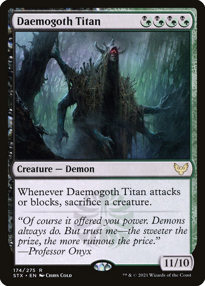Daemogoth Titan (174) - Strixhaven: School of Mages (STX)