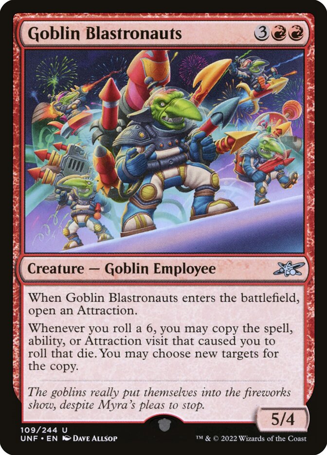 Goblin Blastronauts (109) - Unfinity (UNF)