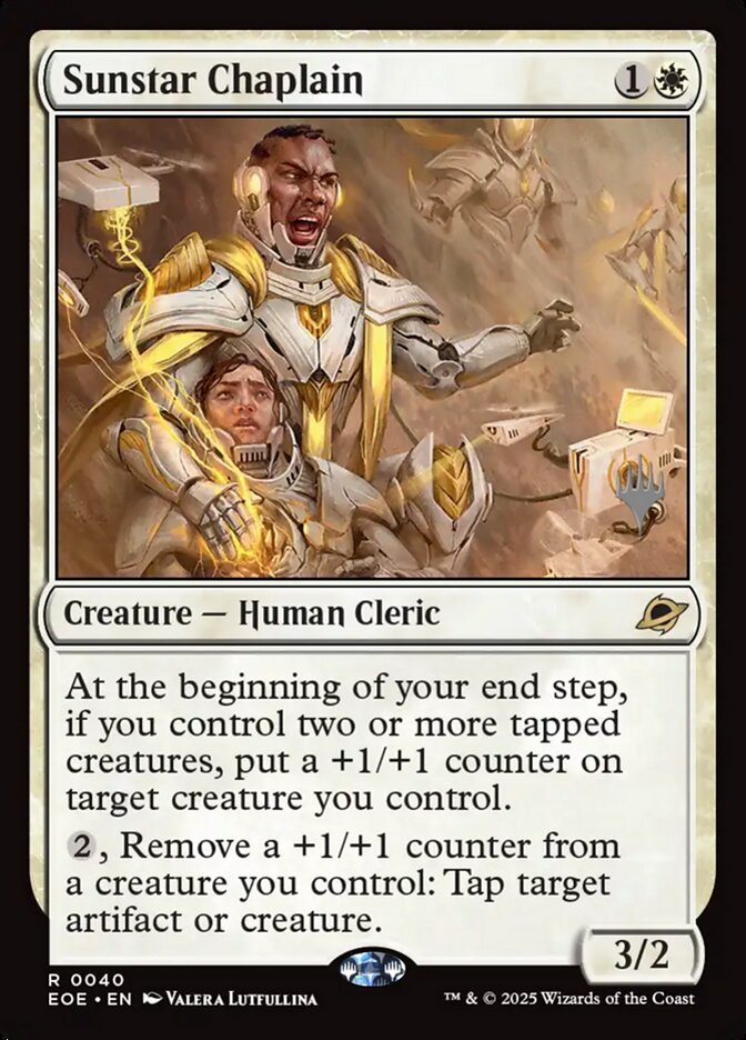 Sunstar Chaplain (40p) - Edge of Eternities Promos (PEOE)
