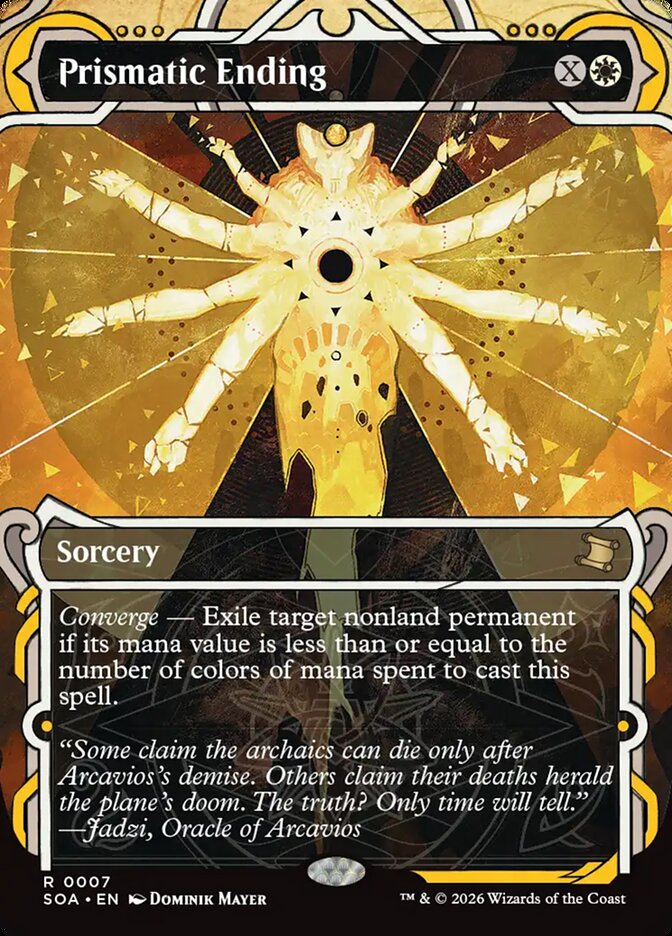 Prismatic Ending (7) - Secrets of Strixhaven Mystical Archive (SOA)