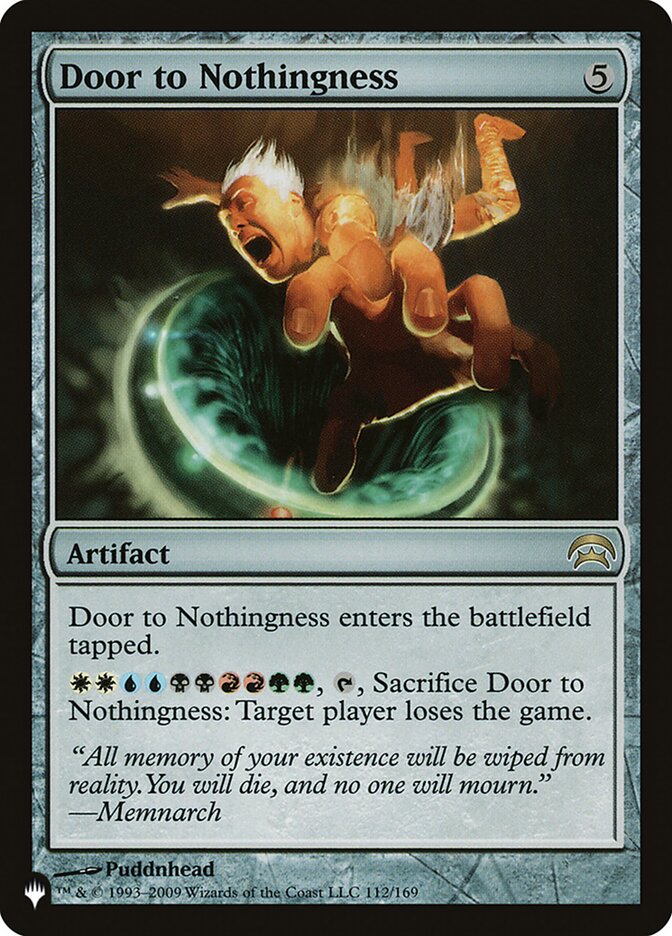 Door to Nothingness (HOP-112) - The List (PLST)