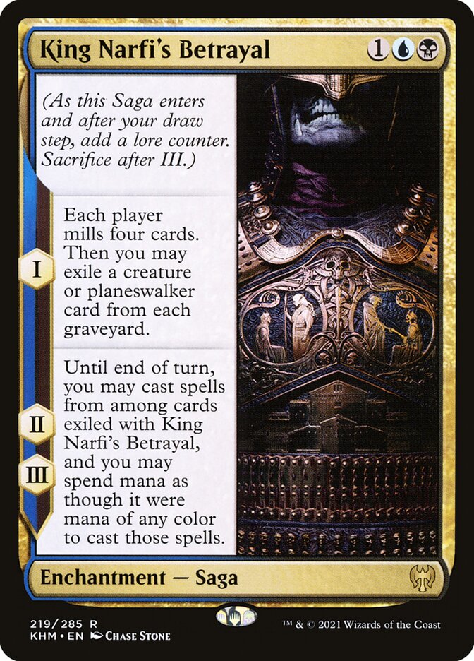 King Narfi's Betrayal (219) - Kaldheim (KHM)