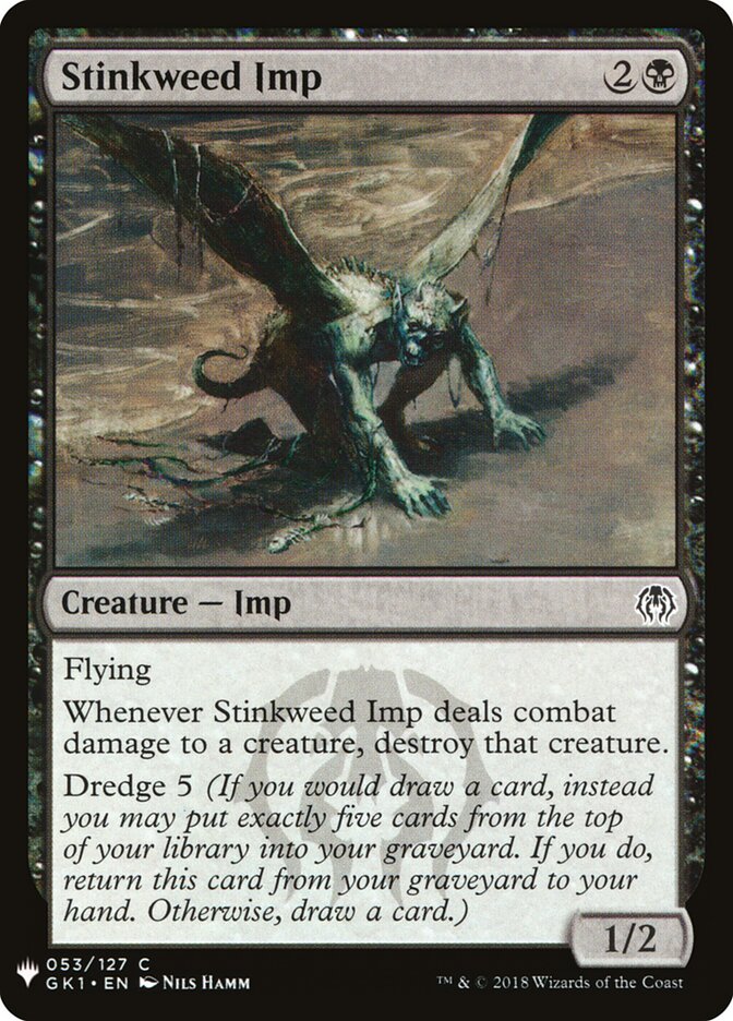 Stinkweed Imp (GK1-53) - The List (PLST)