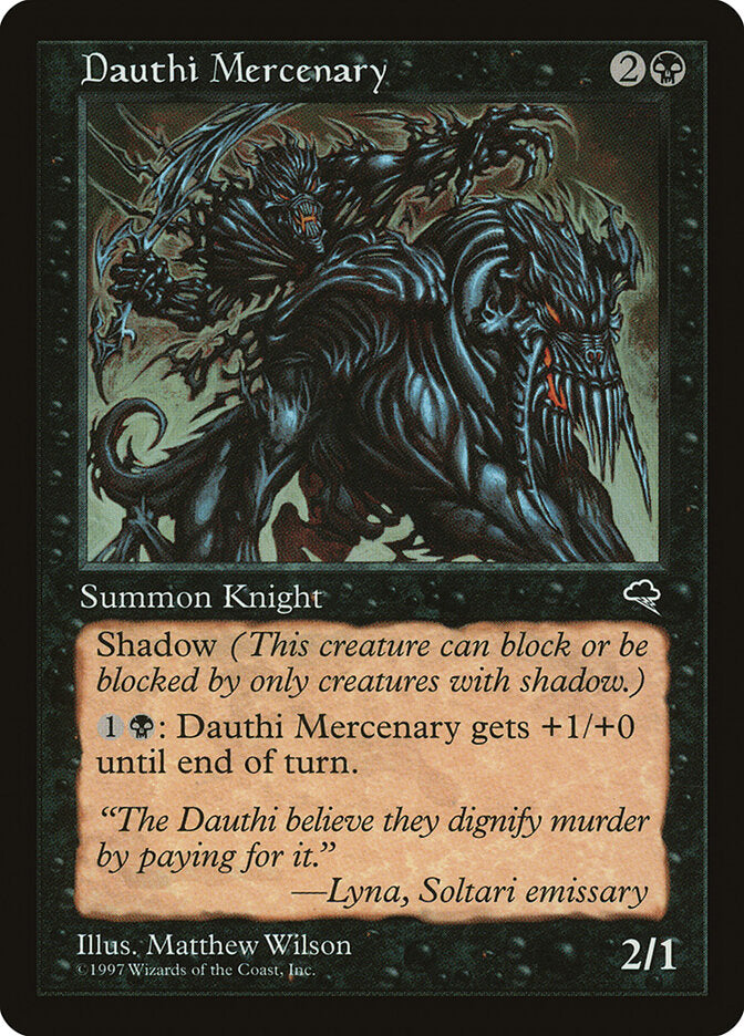 Dauthi Mercenary (124) - Tempest (TMP)