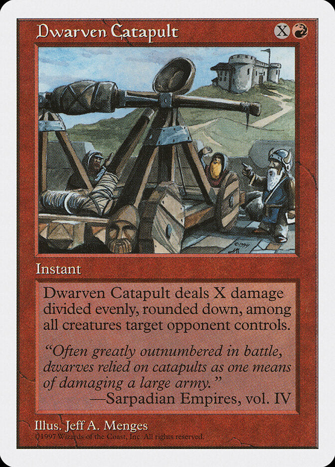 Dwarven Catapult (220) - Fifth Edition (5ED)