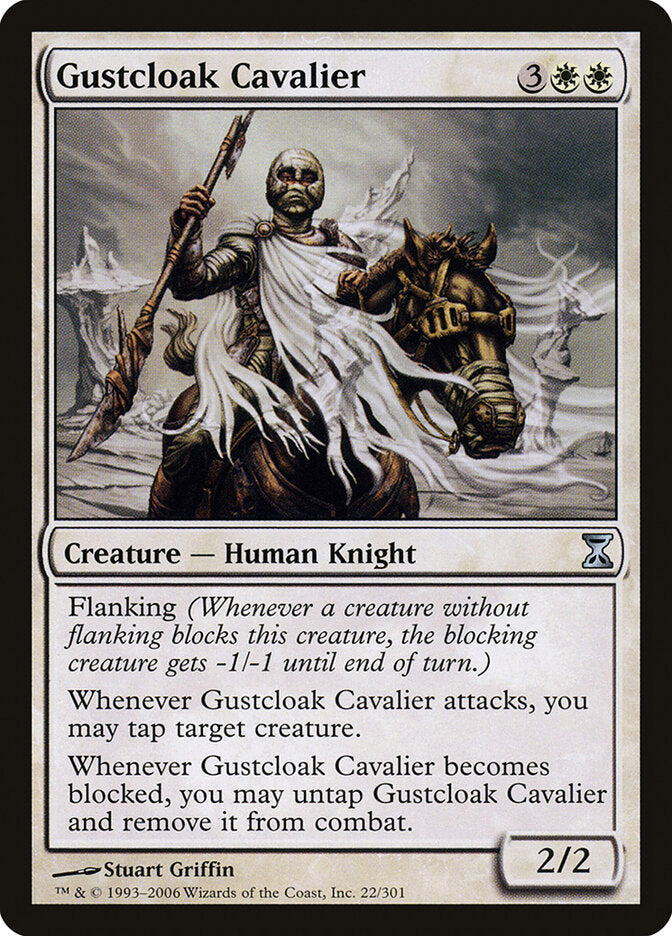 Gustcloak Cavalier (22) - Time Spiral (TSP)