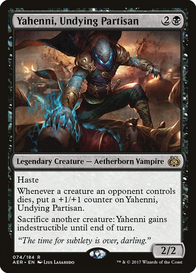 Yahenni, Undying Partisan (74) - Aether Revolt (AER)