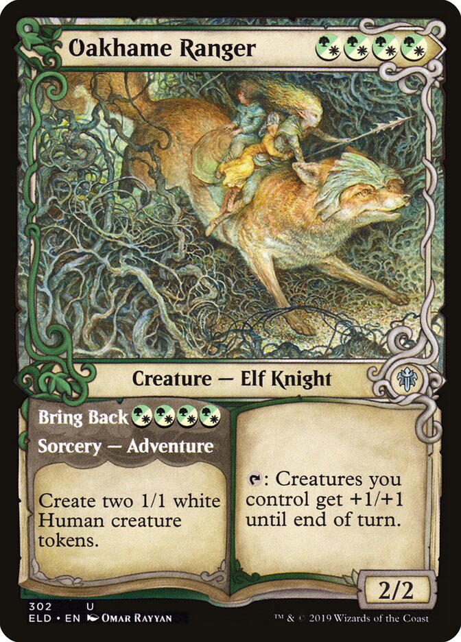 Oakhame Ranger // Bring Back (302) - Throne of Eldraine (ELD)