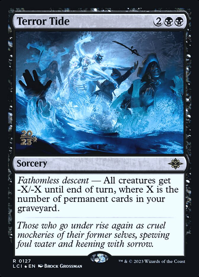 Terror Tide (127s) - The Lost Caverns of Ixalan Promos (PLCI)
