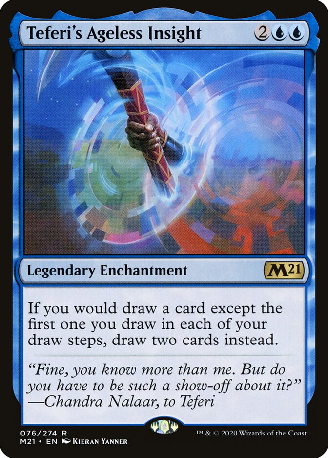 Teferi's Ageless Insight (76) - Core Set 2021 (M21)