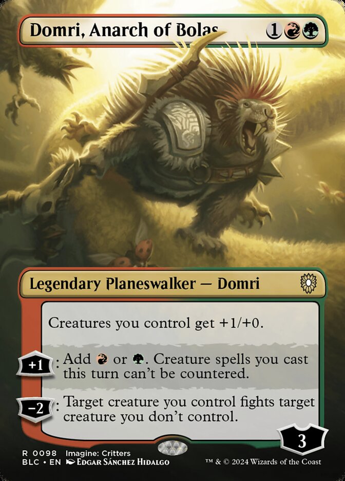 Domri, Anarch of Bolas (98) - Bloomburrow Commander (BLC)
