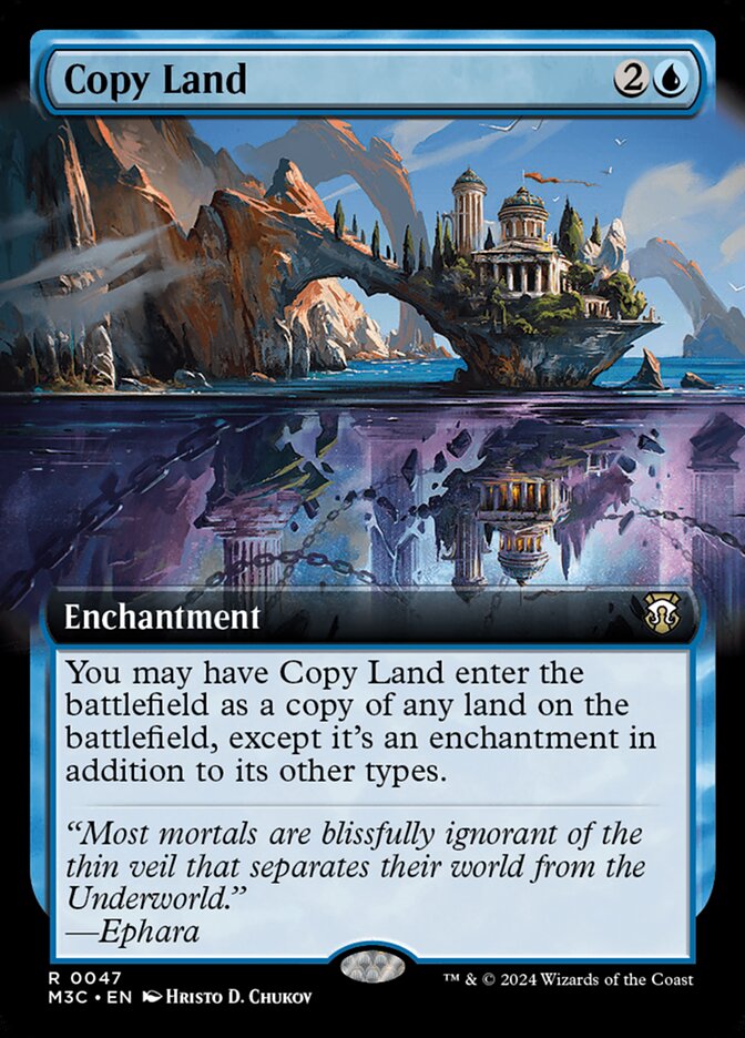 Copy Land (47) - Modern Horizons 3 Commander (M3C)