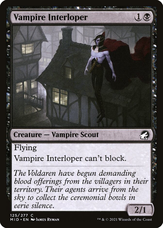 Vampire Interloper (125) - Innistrad: Midnight Hunt (MID)