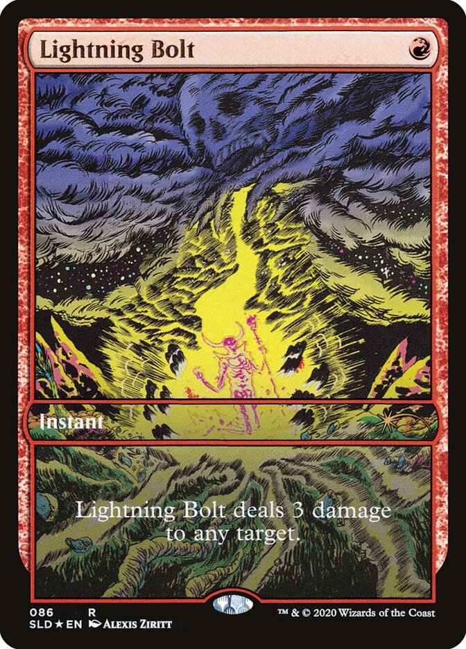 Lightning Bolt (86) - Secret Lair Drop (SLD)