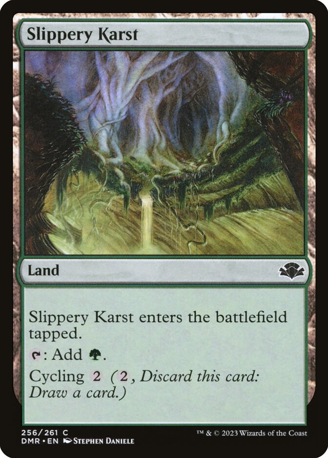 Slippery Karst (256) - Dominaria Remastered (DMR)