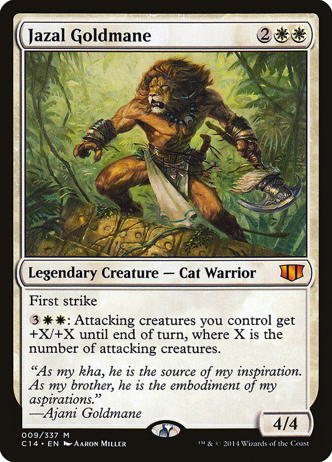 Jazal Goldmane (9) - Commander 2014 (C14)