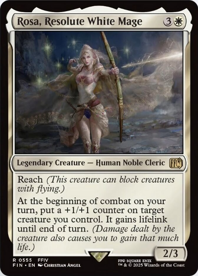 Rosa, Resolute White Mage (555) - Final Fantasy (FIN)