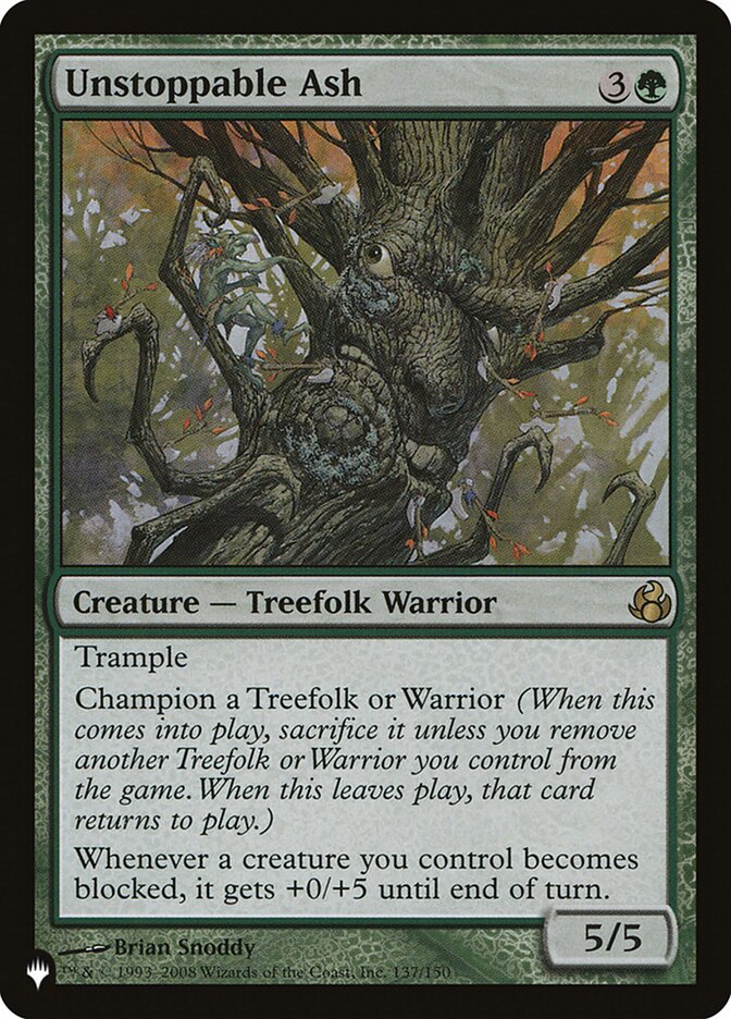 Unstoppable Ash (MOR-137) - The List (PLST)