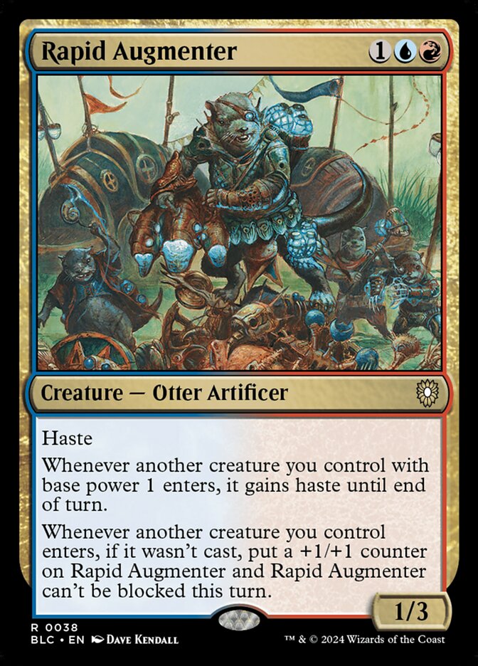 Rapid Augmenter (38) - Bloomburrow Commander (BLC)