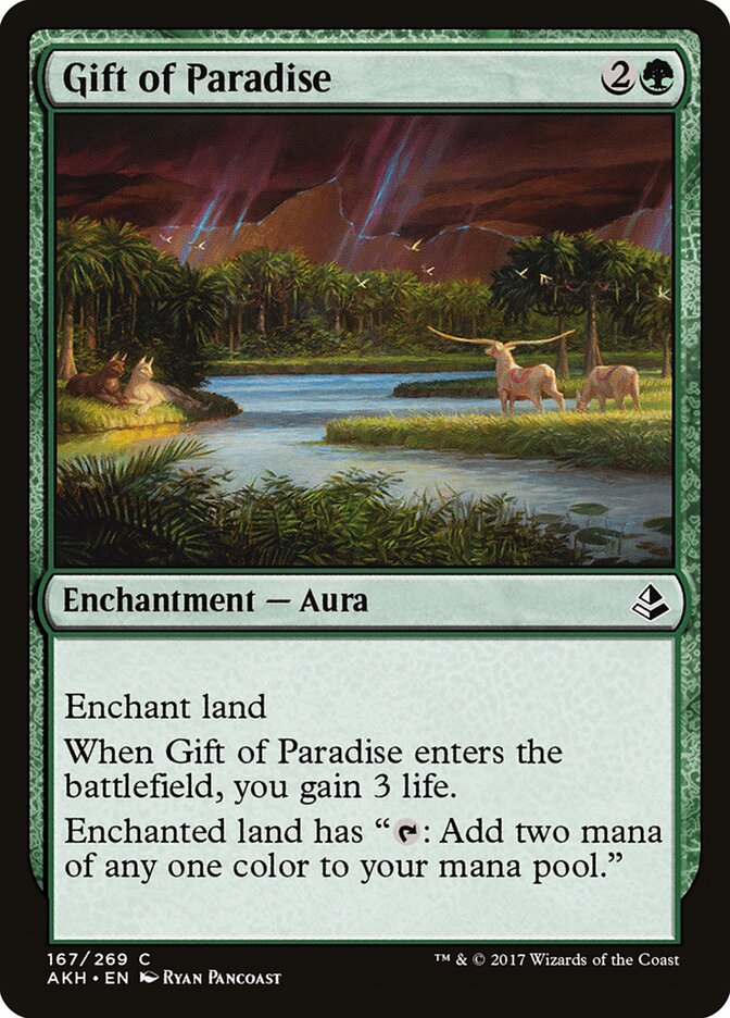 Gift of Paradise (167) - Amonkhet (AKH)