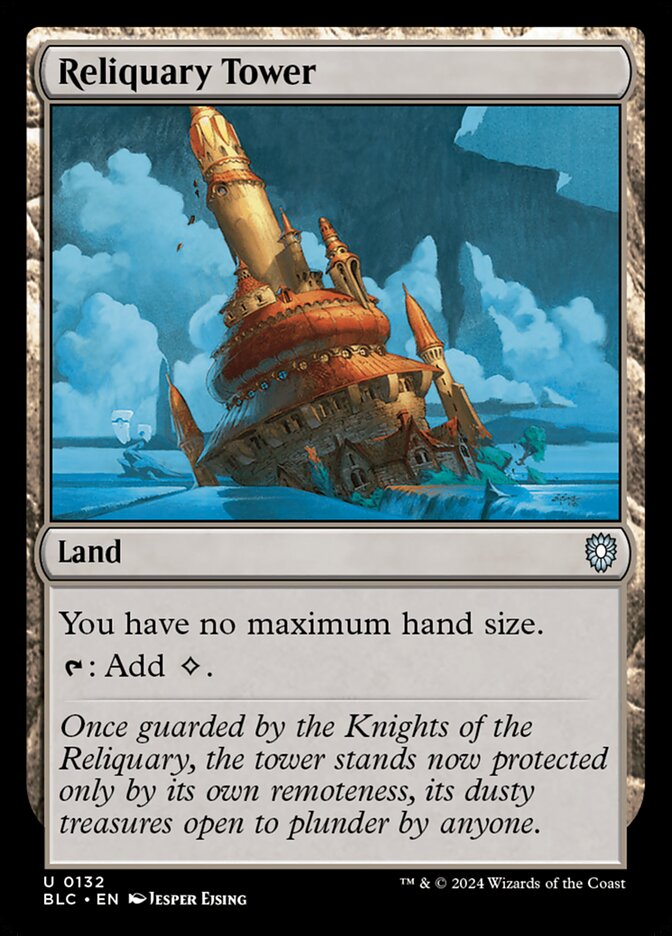 Reliquary Tower (132) - Bloomburrow Commander (BLC)