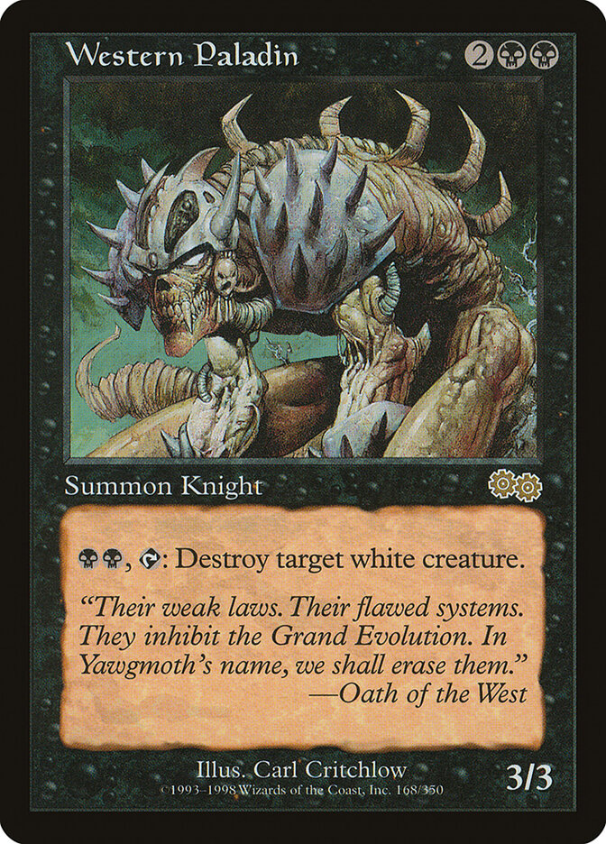 Western Paladin (168) - Urza's Saga (USG)