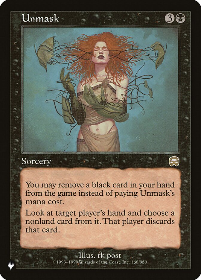 Unmask (MMQ-168) - The List (PLST)