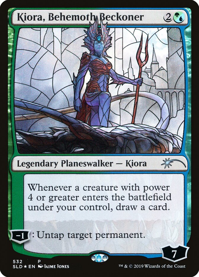 Kiora, Behemoth Beckoner (532) - Secret Lair Drop (SLD)