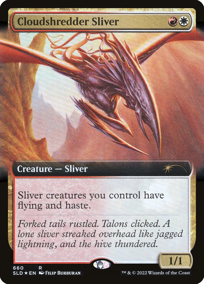 Cloudshredder Sliver (660) - Secret Lair Drop (SLD)