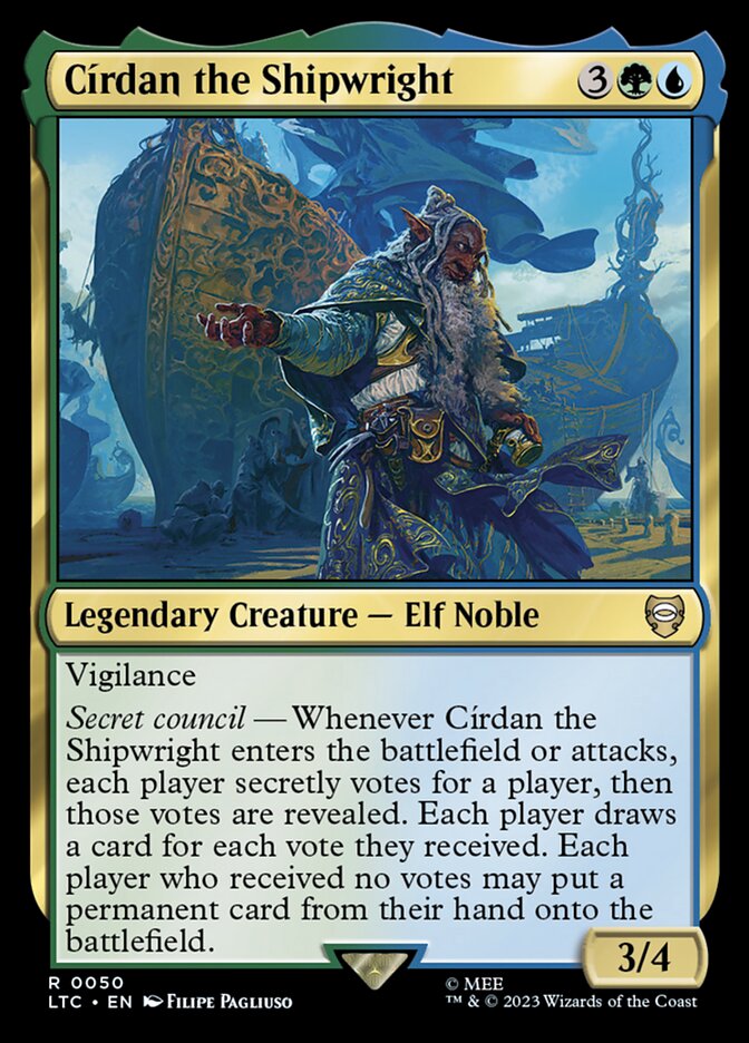 Círdan the Shipwright (50) - Tales of Middle-earth Commander (LTC)