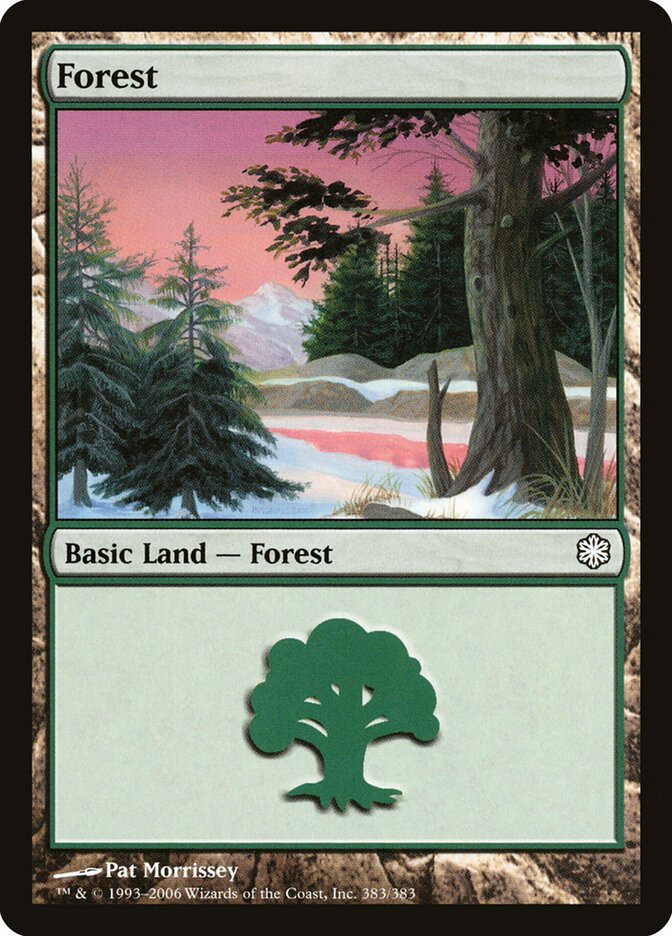 Forest (383) - Coldsnap Theme Decks (CST)