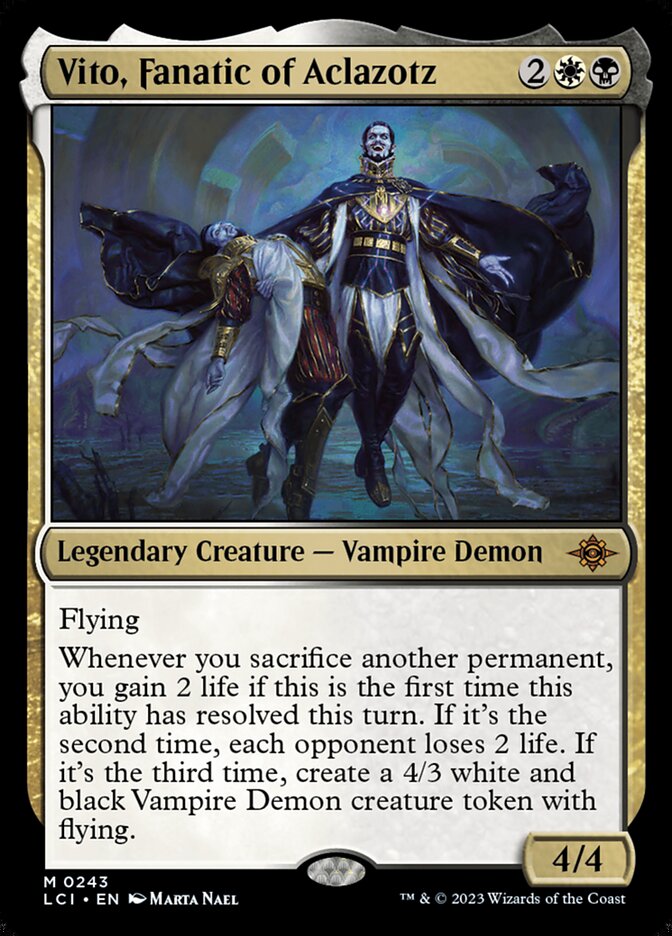 Vito, Fanatic of Aclazotz (243) - The Lost Caverns of Ixalan (LCI)