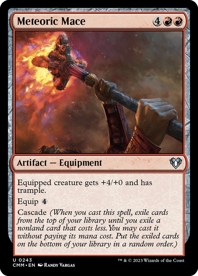 Meteoric Mace (243) - Commander Masters (CMM)