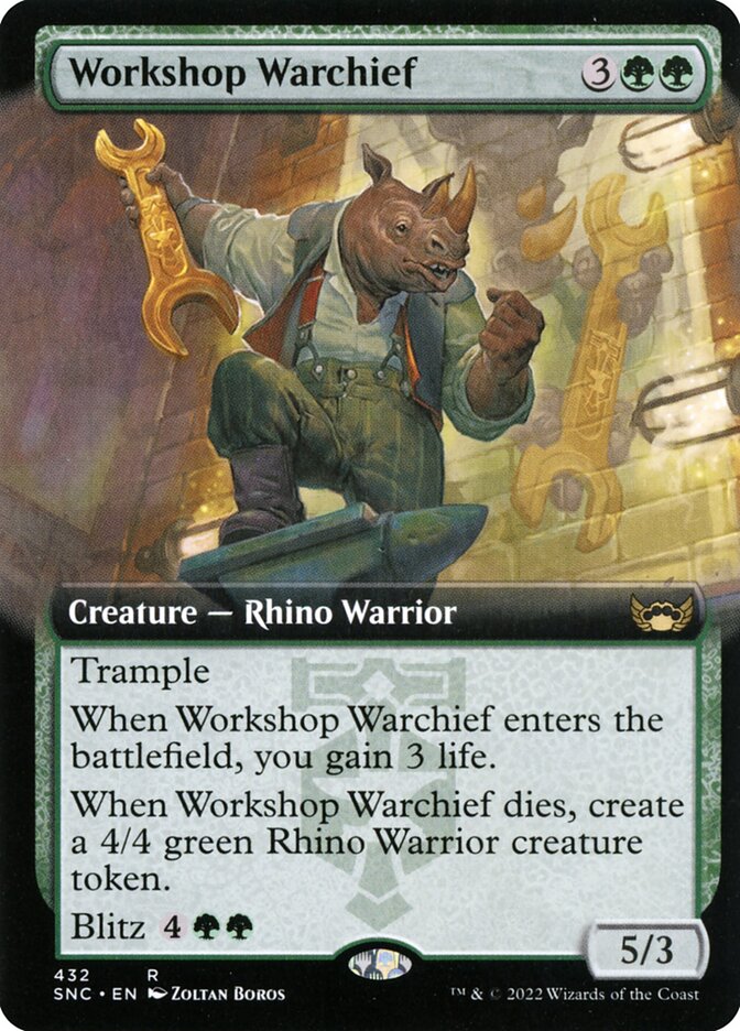 Workshop Warchief (432) - Streets of New Capenna (SNC)